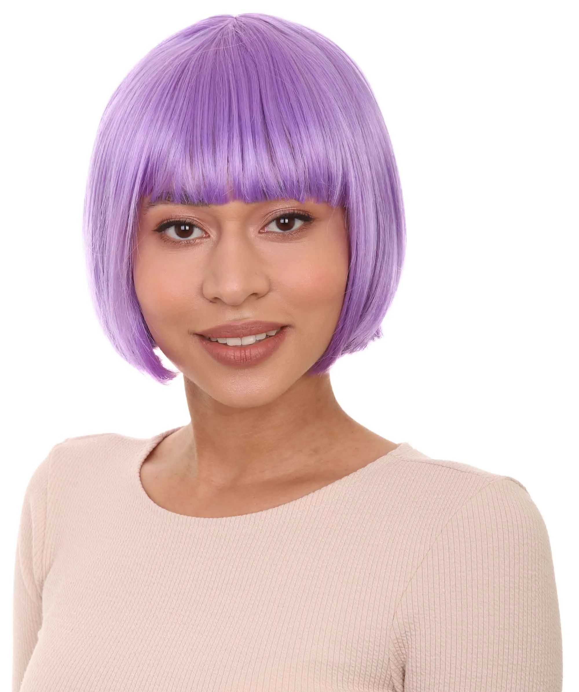 Women's Purple Bob Wig | Party Ready Fancy Cosplay Halloween Wig