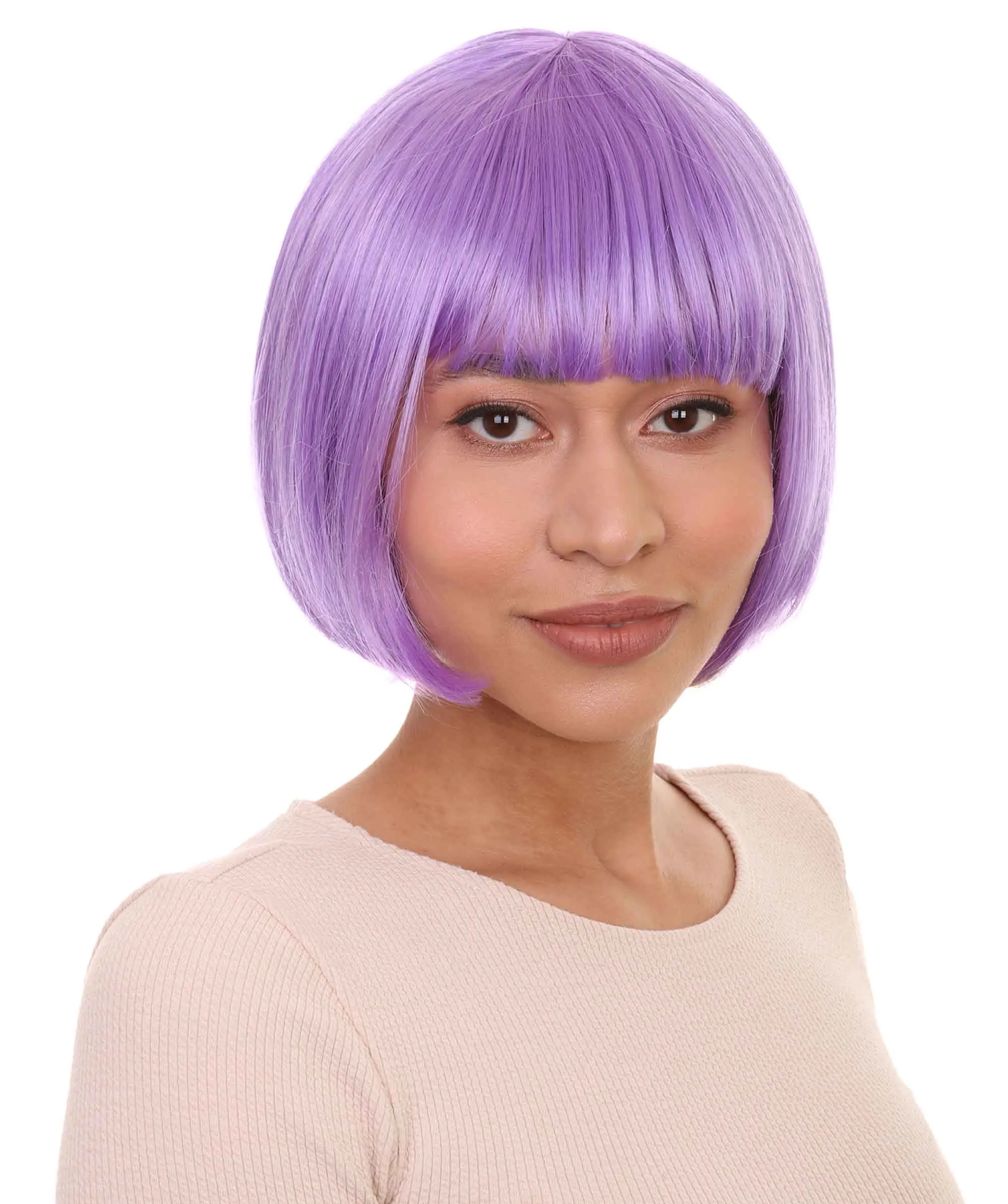Women's Purple Bob Wig | Party Ready Fancy Cosplay Halloween Wig