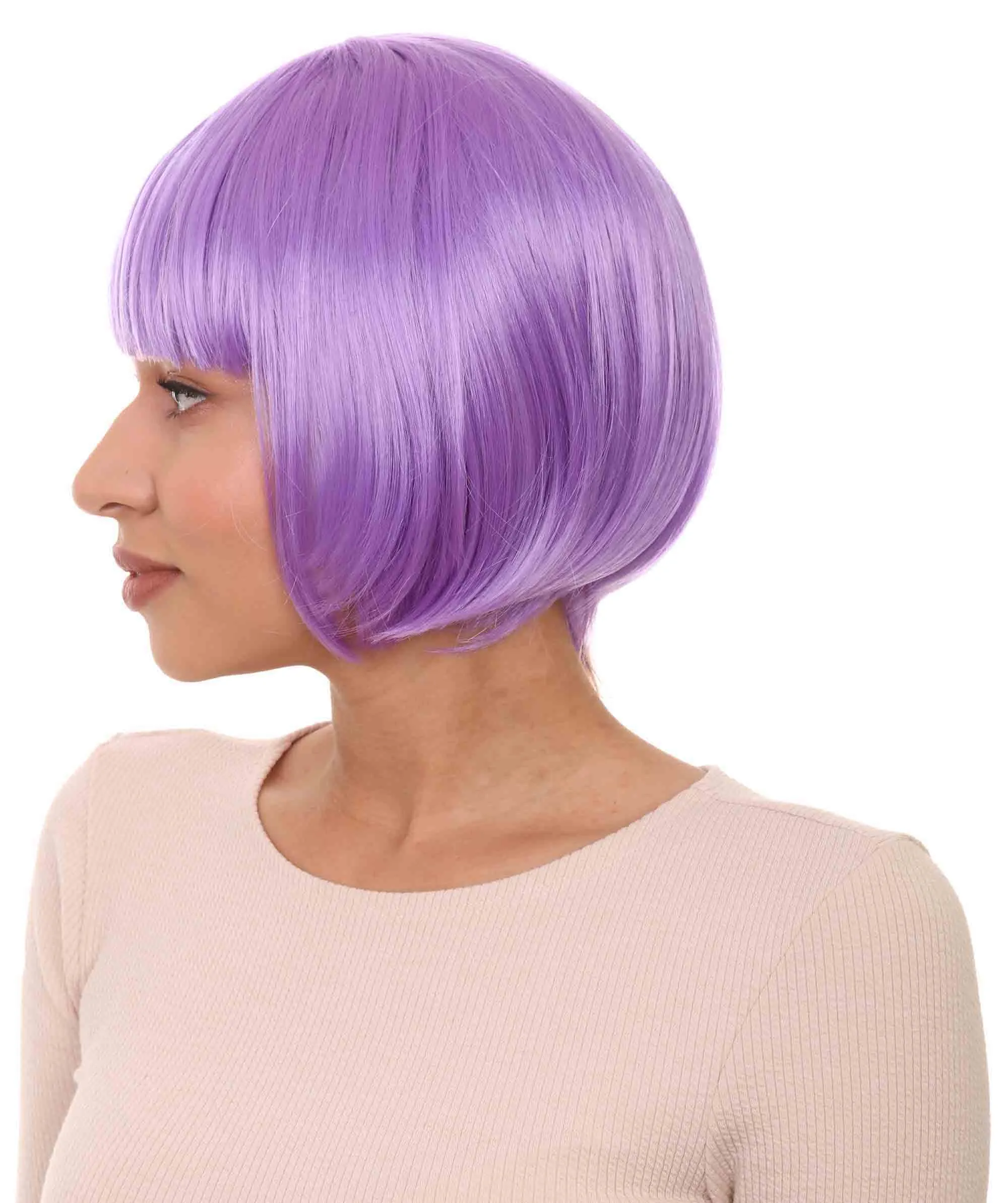 Women's Purple Bob Wig | Party Ready Fancy Cosplay Halloween Wig