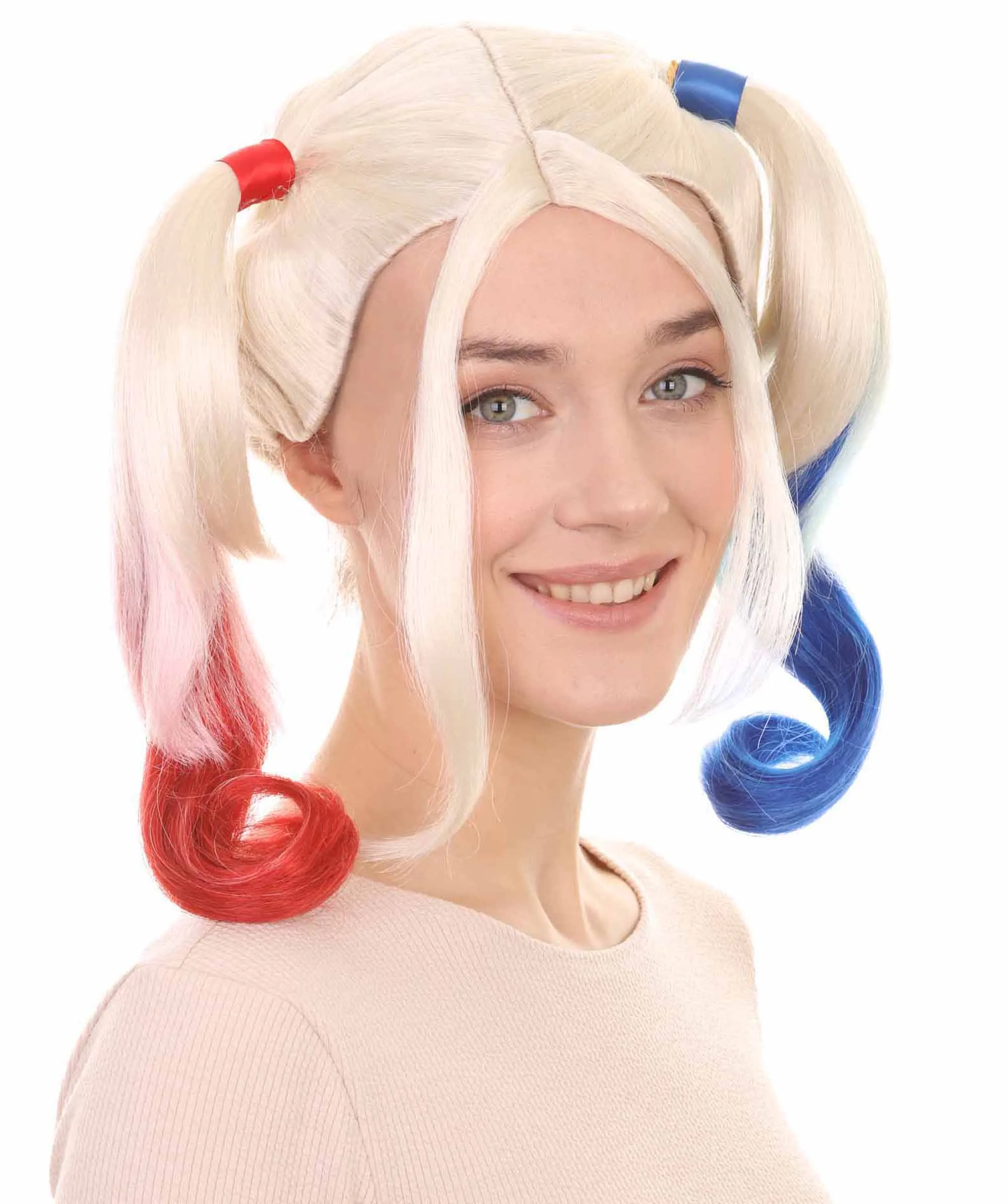 Womens Suicide  Wig | Multi-color Cosplay TV/Movie Wigs | Premium Breathable Capless Cap