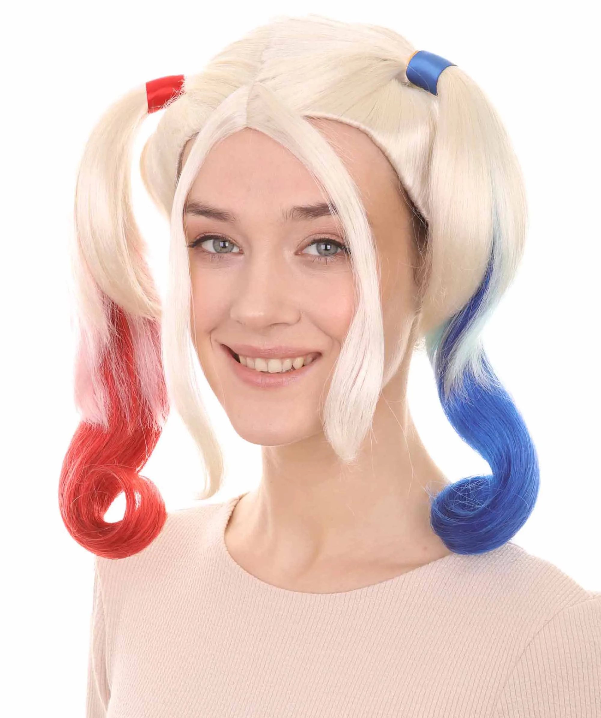 Womens Suicide  Wig | Multi-color Cosplay TV/Movie Wigs | Premium Breathable Capless Cap