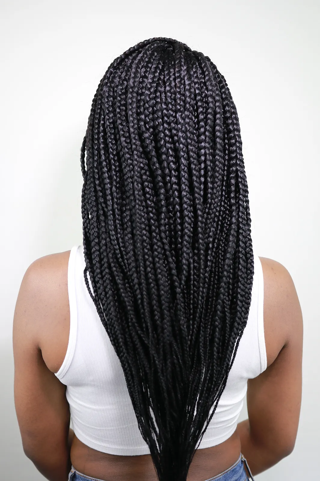 Yonce: Synthetic Fibre Jumbo Braided Wig