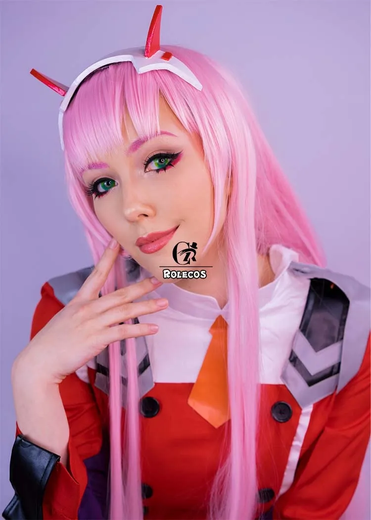 Zero Two Red Dress -Darling in the Franxx Cosplay