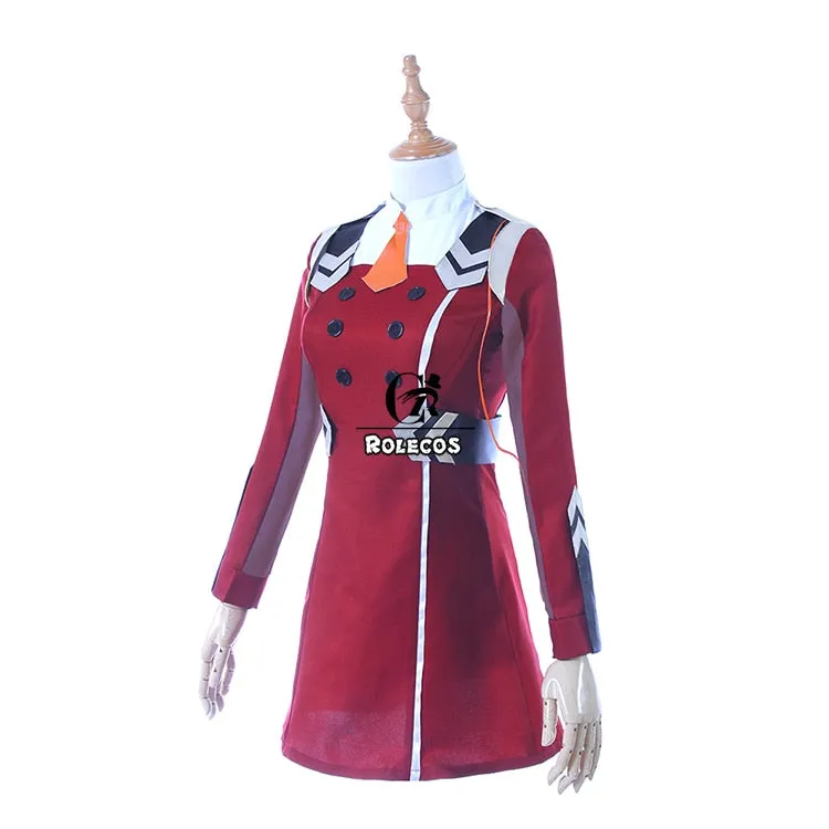 Zero Two Red Dress -Darling in the Franxx Cosplay